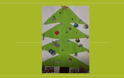 Коледен поздрав от ученици в 1″Б“ клас