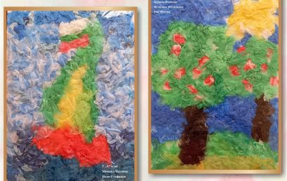 Изложба от пана с найлонови торбички сътвориха второкласници