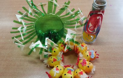 Креативност с рециклирани материали от четвъртокласници