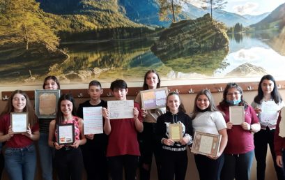 Седмокласници с проект „From generation to generation“