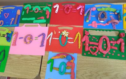 Интердисциплинен урок по Изобразително изкуство и Математика  в 1 б клас