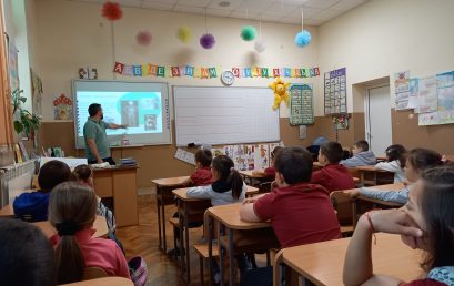 Среща на първокласници с лекар, специализант по Образна диагностика