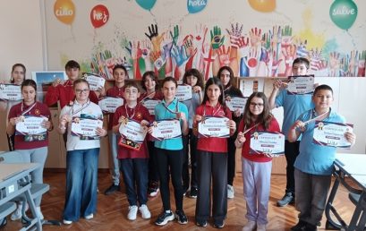 Награди за най-добрите в града в състезанието по английски език „WHIZKIDS“