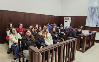 Изнесена класна стая за седмокласници  в Районен съд