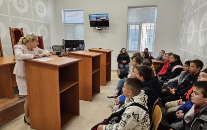 Петокласници с посещение  в горнооряховския районен съд