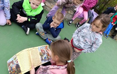 Пикник на четенето с учениците от 1.Б клас