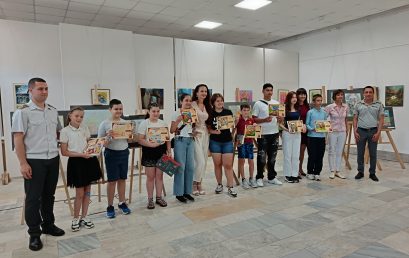 Награди от конкурса за детска рисунка „С очите си видях бедата“!